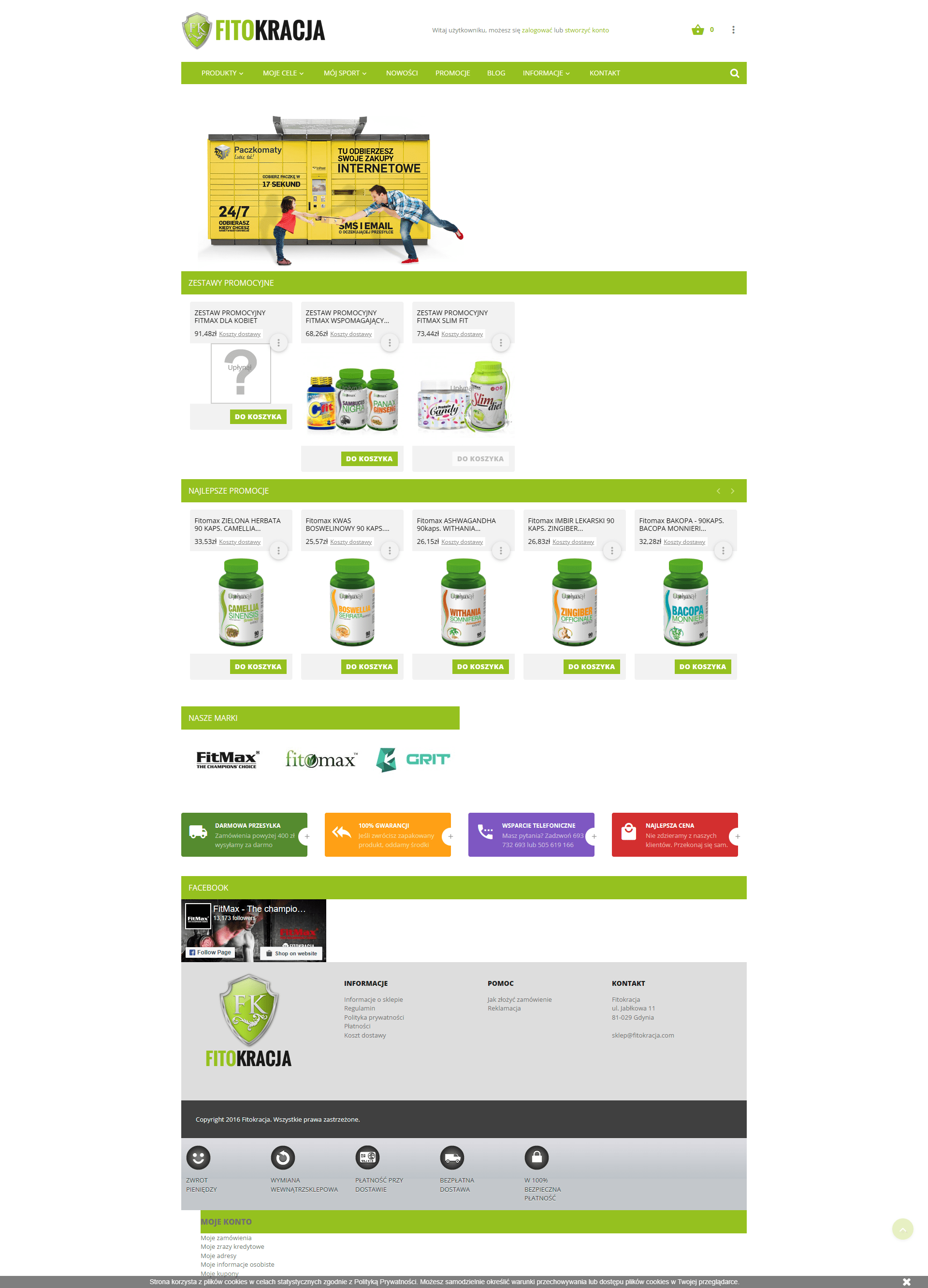 Fitokracja - przed modyfikacjami