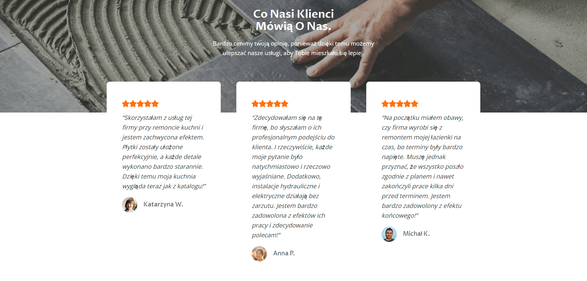 Pro-Gres 3 Pro-Gres - sekcja referencji